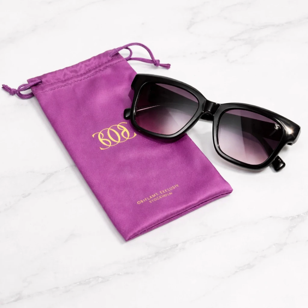 Gafas de sol de mujer negras con lentes degradadas Protección UV400